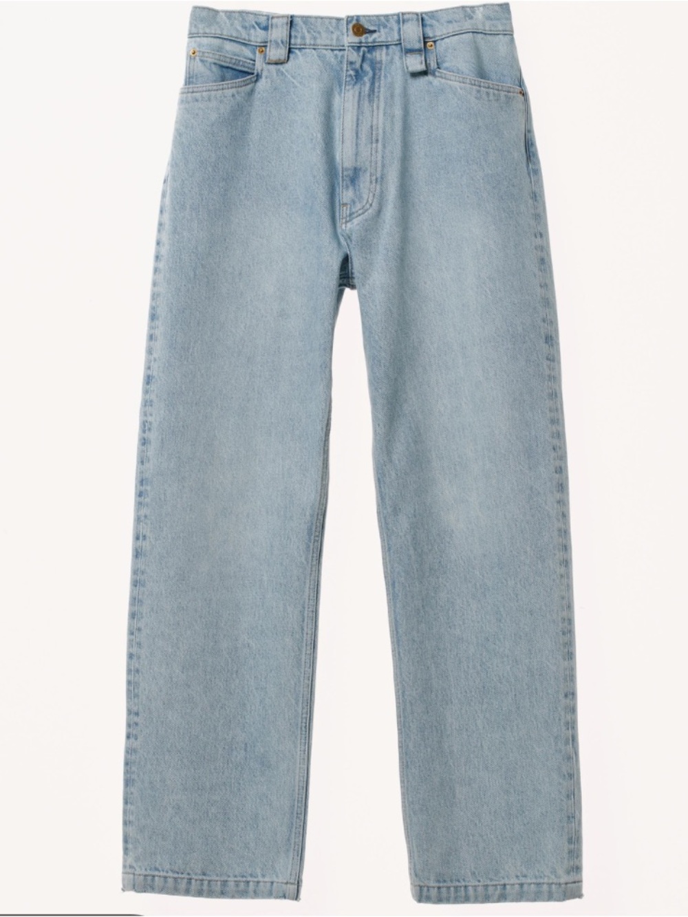 Zara Straight Fit Light Wash Jeans